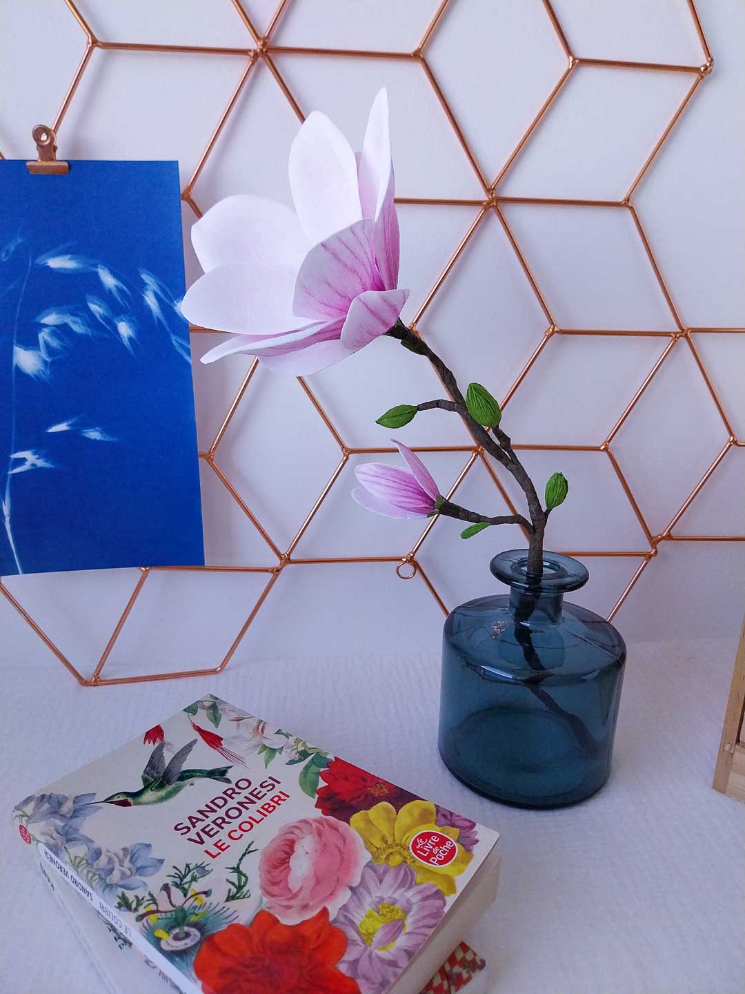 Branche de magnolia 1 fleur – Image 5