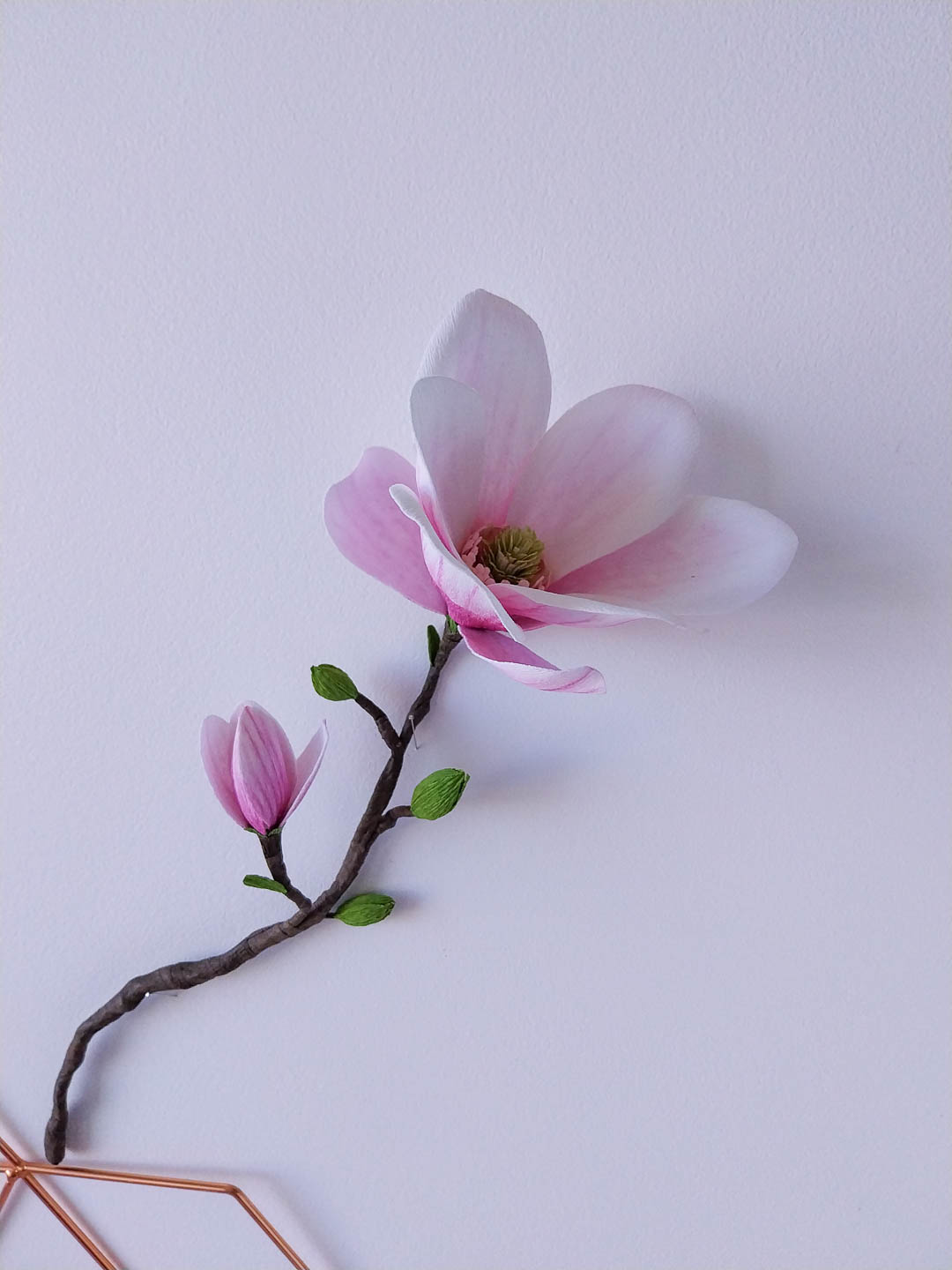 Branche de magnolia 1 fleur – Image 3